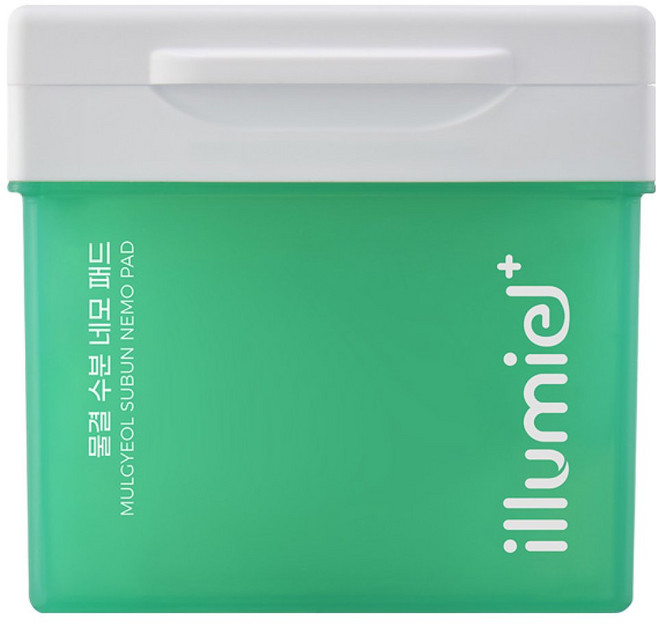 일루미엘 비건 세라마이드 속보습 진정 쿨링 수분 네모패드, 60매입, 1개