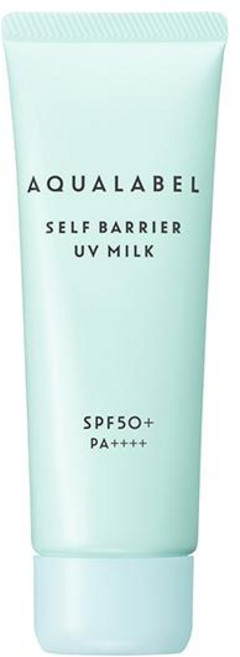 시세이도 AQUA LABEL 아쿠아 레이블 아쿠아 웰니스 셀프 장벽 UV 밀크 45g, 1개