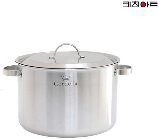 키친아트 코델리아 통5중 스텐레스 IH 인덕션호환 곰솥 냄비 28cm, 1개, 단일상품_최대커버사이즈_상세페이지참조