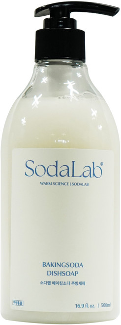 소다랩 국산 고농축 베이킹소다 저자극 친환경 유아 어린이 주방 세제 1종, 1개, 500ml