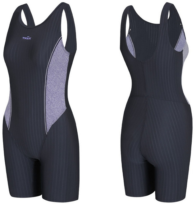 NC일산점 티막 여아동 피트니스 3부 강습용 실내수영복 LKF0551-NV