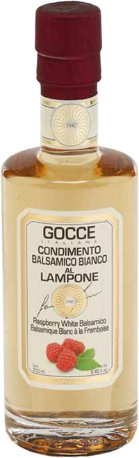 GOCCE 고쎄 콘디멘토 라즈베리 화이트 발사믹식초, 2개, 250ml