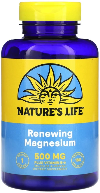 네이처스 라이프 Nature's Life 재생 마그네슘 베지 캡슐 180정122894원산지:기타, Nature's Life 네이처스 라이프 재생 마그네슘, 180정, 1개 - 쿠팡
