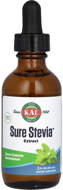 KAL 슈어 스테비아 추출물 59.1ml(2fl oz) KAL (칼), KAL, 슈어 스테비아 추출물, 59.1ml(2fl o, 1개