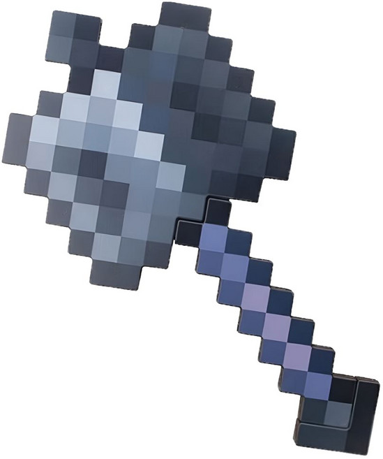 마인크래프트 굿즈 장난감 역할놀이 다이아몬드 검&곡괭이, 스톤 해머, 1개