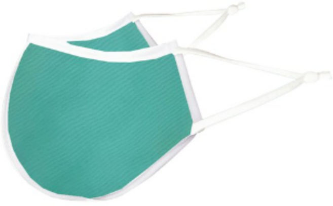 하하비샵 등산 방수 파스텔컬러 마스크 아동용 S, 1개입, 1개, 청록