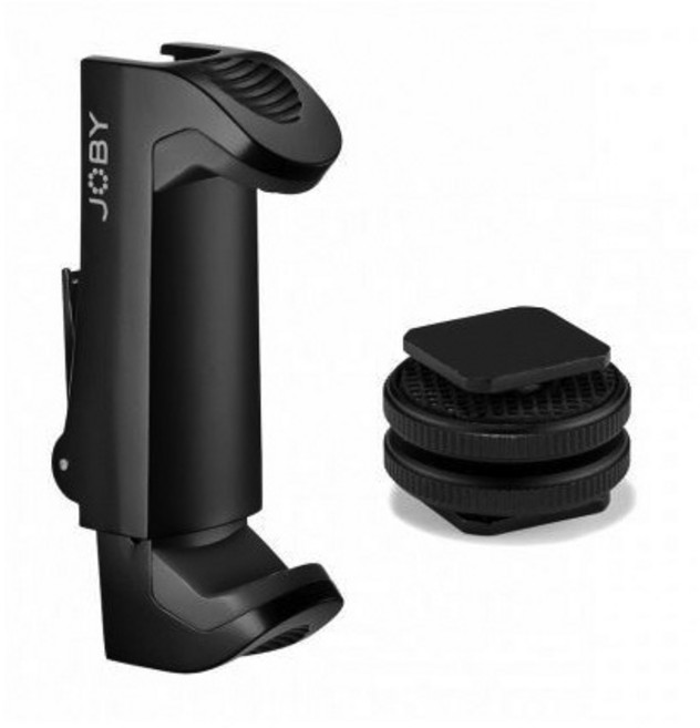 조비 스마트폰 클램프 휴대폰 거치대 홀더 그립타이트 스마트, 1개, 블랙