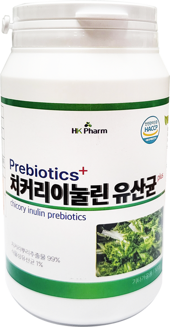 HK 프로바이오틱스 치커리 이눌린 유산균 플러스, 1개, 300g