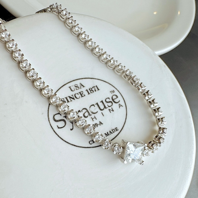 MOOLDN 모이사나이트 랩다이아 테니스 체인 명품 팔찌 (GRA 검증)