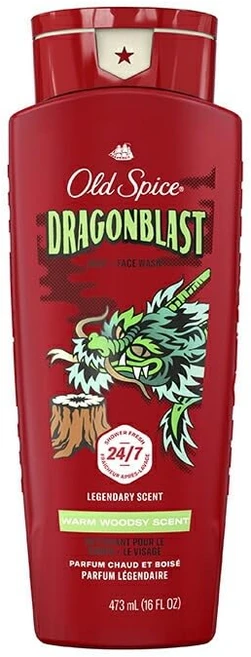 OLD SPICE BODY WASH DRAGONBLAST 16oz473ml [OSS] (올드 스파이스) 바디 워시 바디 소프 - 쿠팡