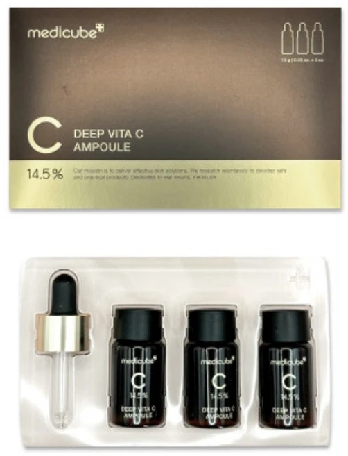 메디큐브 딥 비타 C 앰플 30g (10gx3ea) 리뉴얼 7일의 기적 기미 잡티, 3개 - 쿠팡