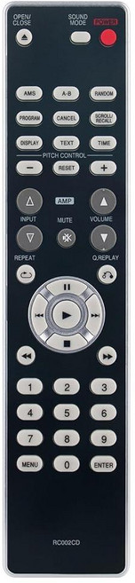 Econtrolly RC002CD 교체용 리모컨 Marantz CD6003 CD5004 CD5003CD 플레이어와 호환 309396, Econtrolly RC002CD 교체용 리모컨 Mar
