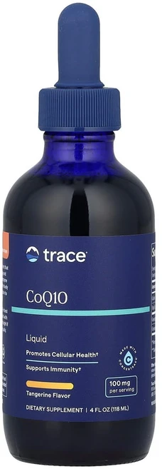 트레이스미네랄리서치 액상 CoQ10 탠저린 118ml(4fl oz), TMR00316, 1개 - 쿠팡