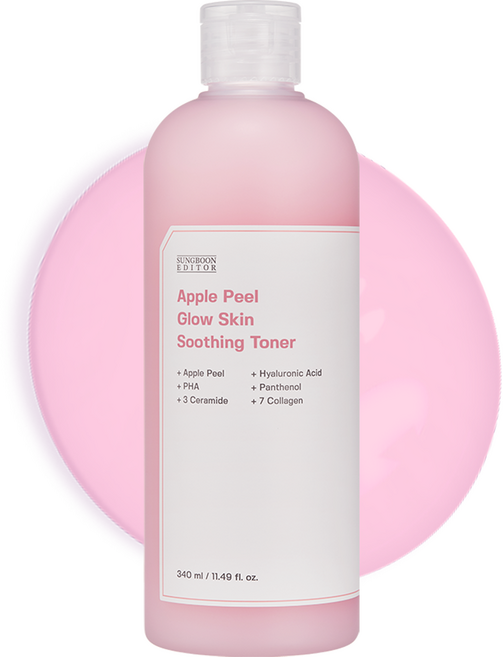 성분에디터 애플필 매끈 결 수딩 토너, 340ml, 1개