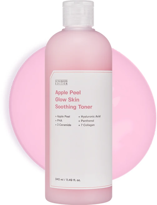 성분에디터 애플필 매끈 결 수딩 토너, 340ml, 1개 - 쿠팡