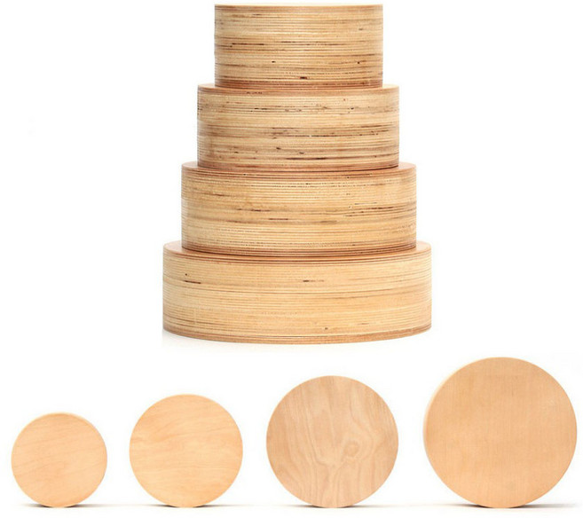 나무모형 케이크, 1개