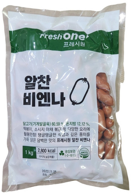 프레시원 알찬비엔나 1kg, 1개