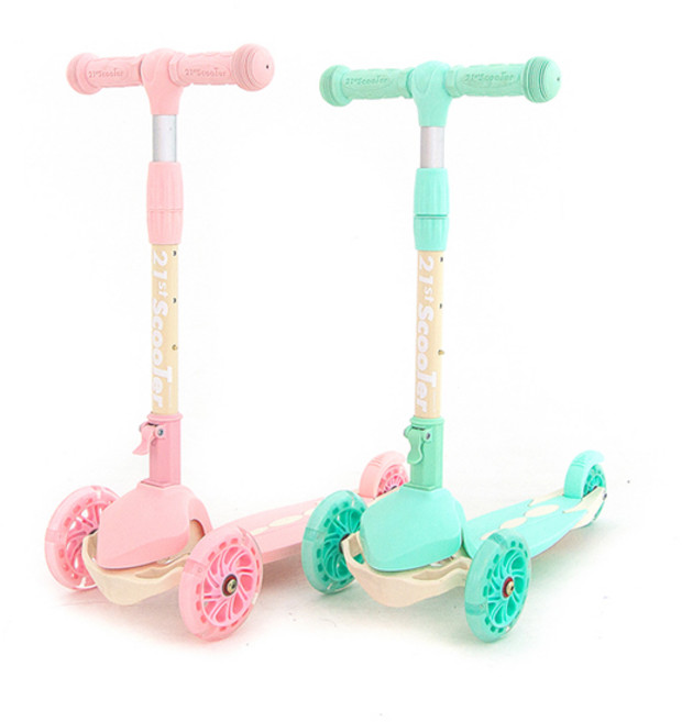 21세기 킥보드 미니크림 어린이 키즈 씽씽카, 21st 미니크림 [민트], 1개