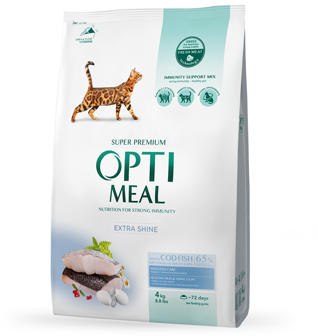 옵티밀 어덜트캣 대구 4kg, 1개