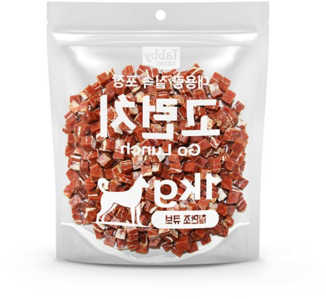 고런치 대용량 실속포장 칠면조큐브 1kg