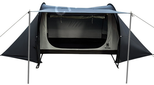 OneTigris 경량 터널형 리빙쉘 쉘터 텐트, 3, 블랙