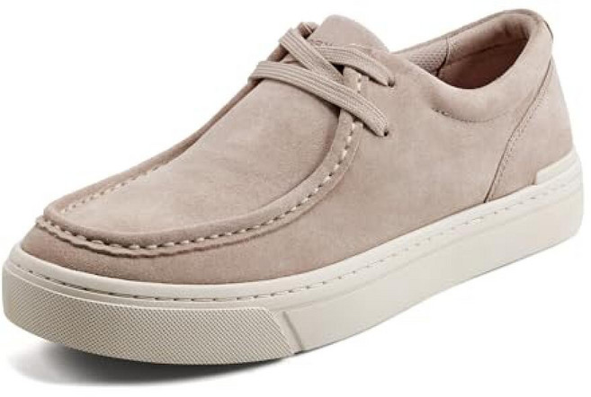 Rockport 남성용 Terell 미디엄 내추럴 스웨이드 174337