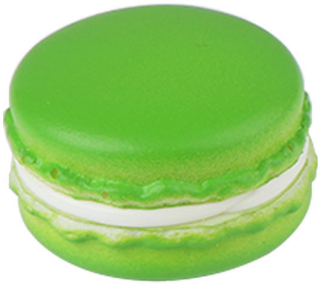 제이앤씨 마카롱 모형 미니어처 모조 데코 빵 인테리어 과자, 마카롱모형-중-그린