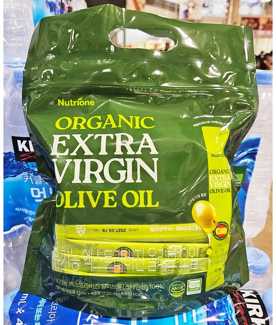 뉴트리원유기농엑스트라버진올리브유 스틱, 12ml, 60개 - 쿠팡