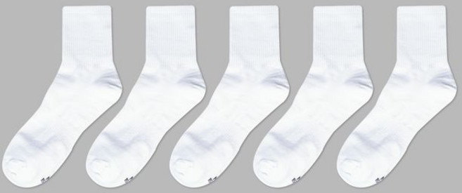 일오공칠 5PACK 1507 모노 트라우져 하프 삭스 스노우 화이트