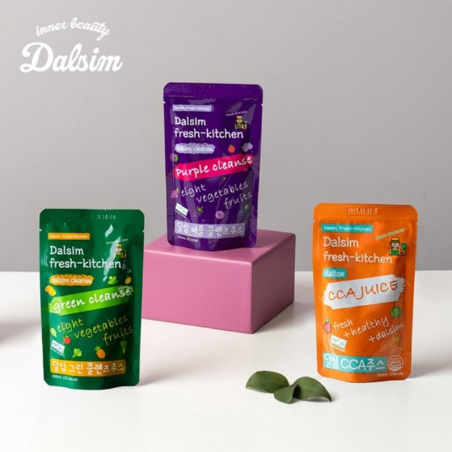 달심 CCA/그린/퍼플클렌즈주스 30팩, 그린클렌즈 30팩, 120ml