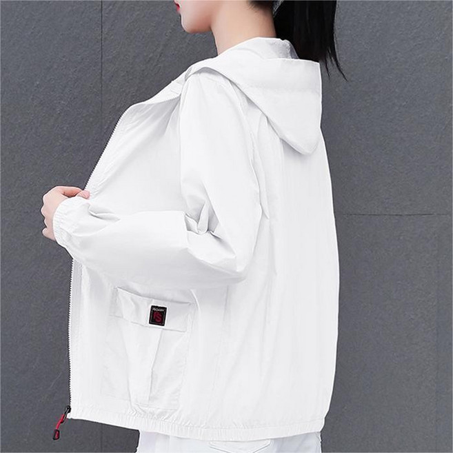 防晒衣女夏季新款輕薄超薄透氣防紫外線冰絲騎車防晒服上衣女裝防曬衣涼感外套防曬衫冰絲外套防曬外套防曬薄外套