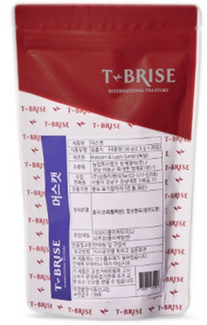 브리즈 청포도 머스캣 티백 20TB, 20개입, 1개