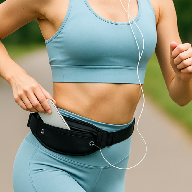 재뉴 밀착고정 초경량 방수 러닝벨트