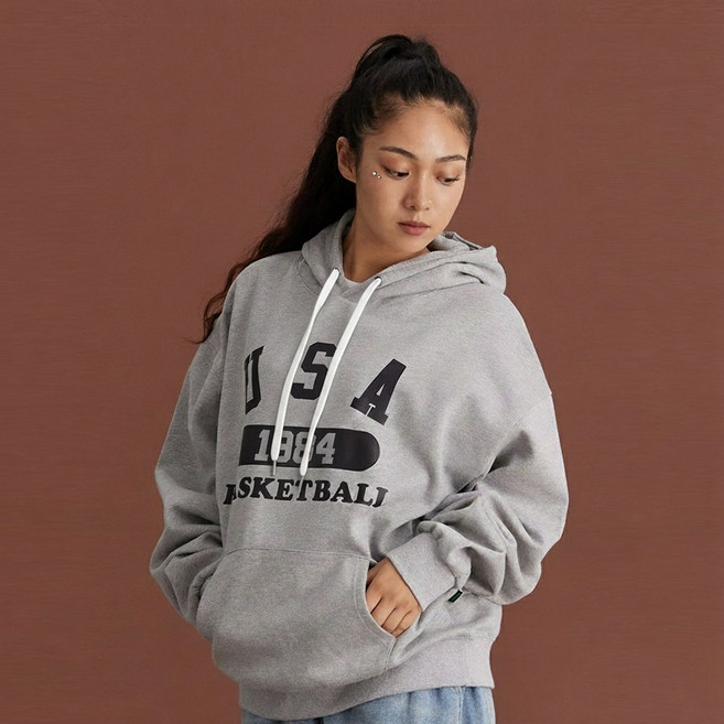 엘에이비 유에스에이 바스켓볼 후드티