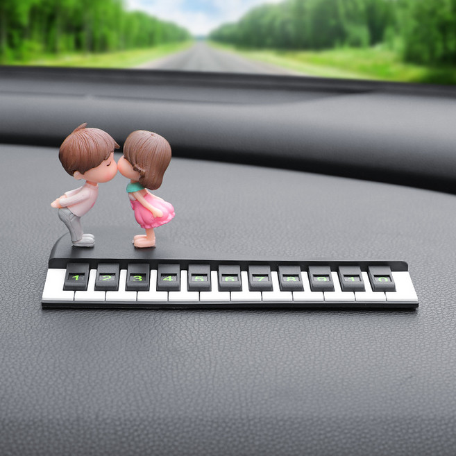 주차번호판 커플 임시 차량 주차전화번호판 QCBJGQ, 1개, 블랙