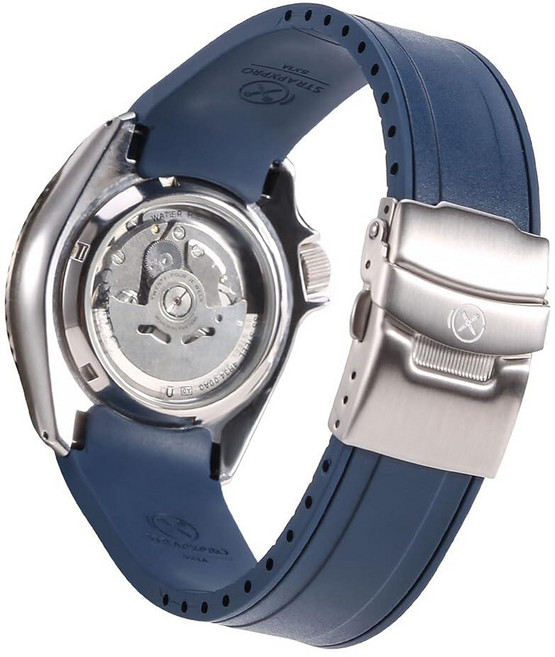 StrapXPro SX1A 22mm 시계 밴드 남성용 고무 스트랩 호환교체품 이코 5 스포츠 SKX 시리즈 다이브 5KX/SRPD 새로운 GMT SRPD51 SRPD53 SRP