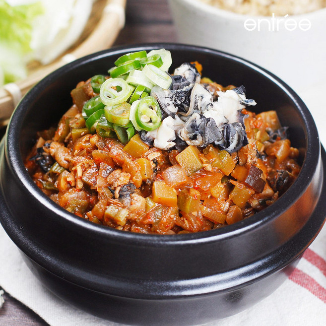 앙트레 우렁 강된장 찌개 쿠킹박스 밀키트 (2인분) 635g, 1개