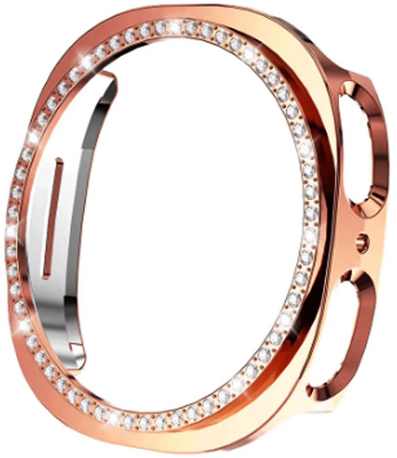 갤럭시워치8 호환 40mm 44mm 쥬얼리 하드케이스, 로즈골드