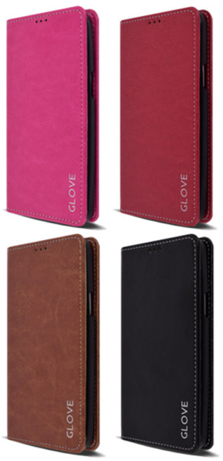 글러브 베이직 플립 지갑케이스 아이폰XS X