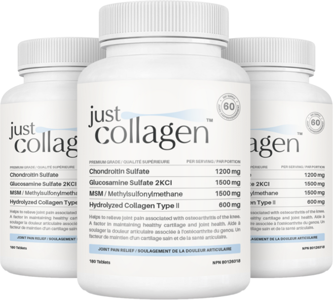 저스트콜라겐 소연골 콘드로이친 글루코사민 MSM 콜라겐 타입2, 3개, 180정