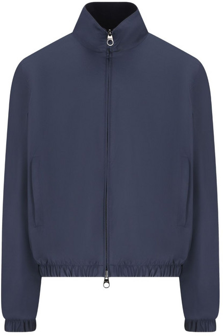 로로피아나 스탠드 업 칼라 집업 재킷