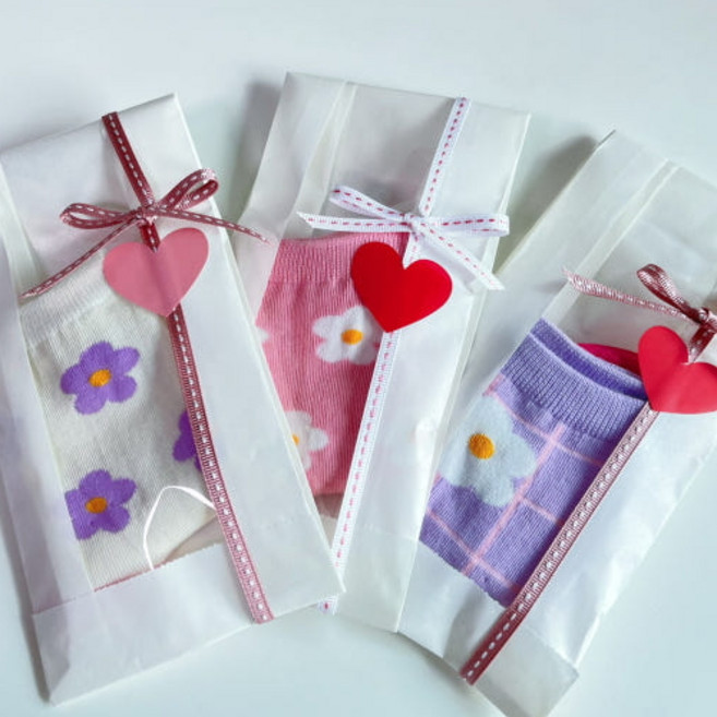 봄날 Set - 여아 양말 답례품