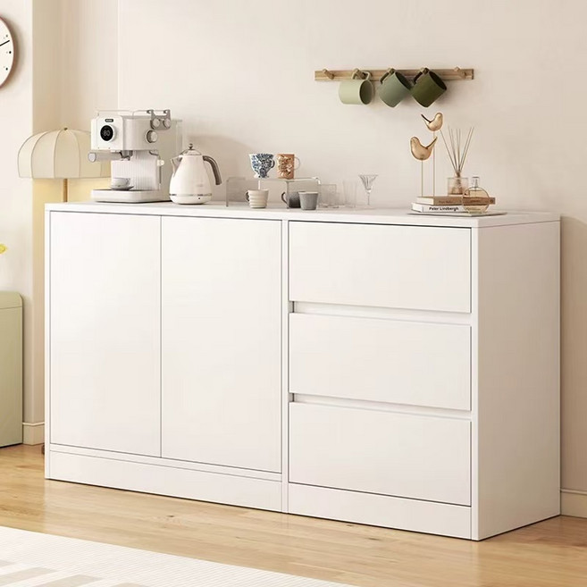 대용량 수납장 다용도 1000 와이드 서랍장 수납 선반, WHITE