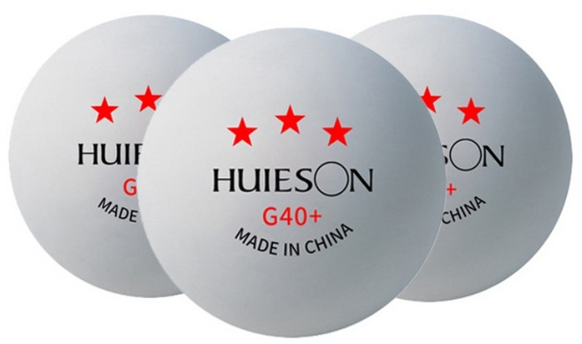 ABS 3성 탁구공 연습용 50개 벌크, 화이트, 1개, 50개입