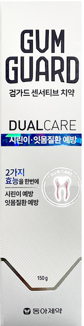 동아제약 검가드치약, 150g, 2개