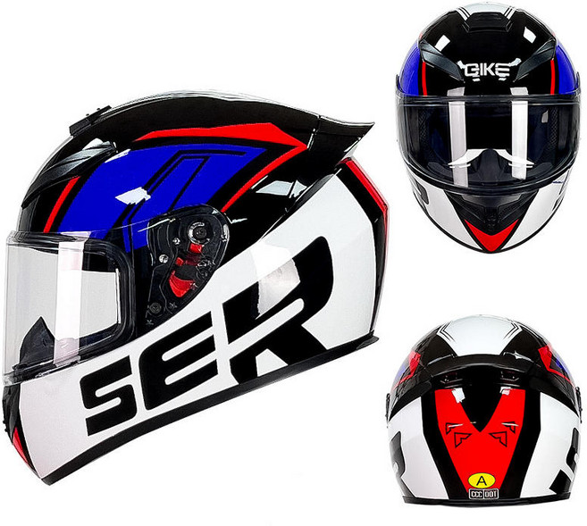 SER 騎士安全帽, 藍SER