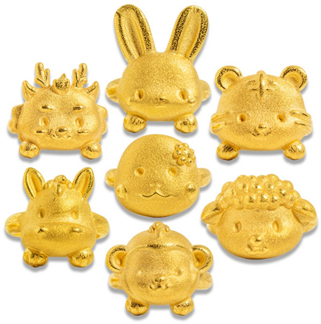 24K 순금 돌반지 100일 백일반지 첫돌 아기 선물