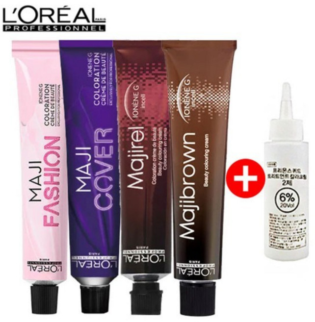 로레알 마지렐 마지패션 염색약 50ml + 산화제, 1개, 6.07 자연스러운매트한어두운황갈색