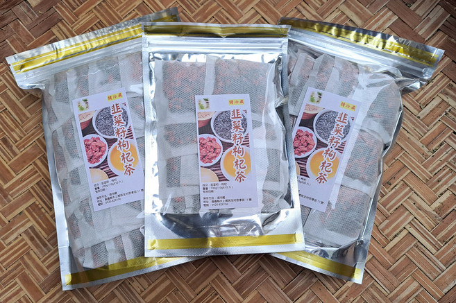 精淬藏 韭菜籽枸杞茶 500g (10g x 50入) 獨立茶包 炒熟韭菜籽 寧夏優質枸杞 冷藏保存, 10g, 1套, 10個裝