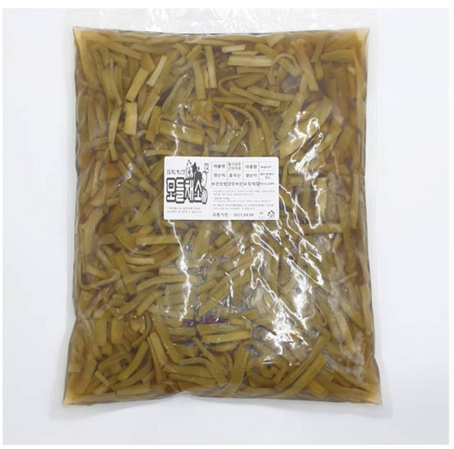 줄기상추 간장피클 3kg (장아찌), 1개